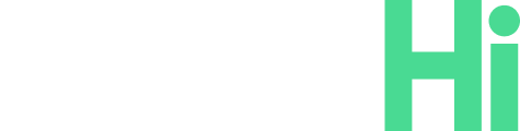 BrainHi logo in reverse